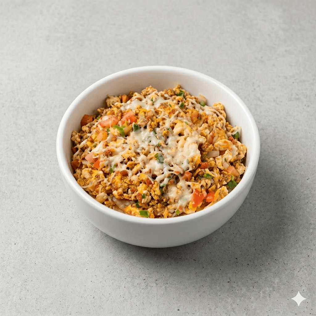 8. Huevo con chile Bowl